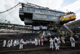 Ende Gelände 2016 Kohlebagger Besetzung