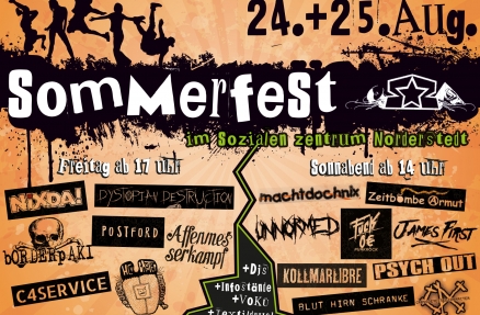 Flyer Sommerfest 2018 SZ Norderstedt