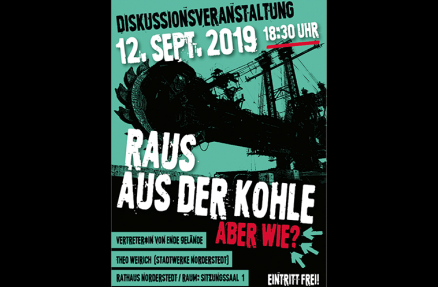 Flyer Raus aus der Kohle