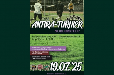 AntiRA Fussball Flyer