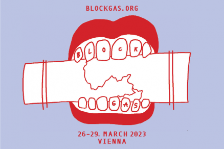 Protest gegen die Gaskonferenz in Wien